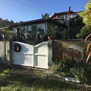 Ferienhaus Mediteranean Style Ohana / Garden In Pahoa Honolulu Landing